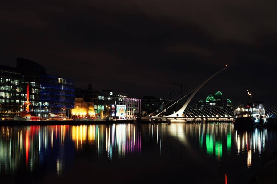 Dublin Samuel Beckett bridge