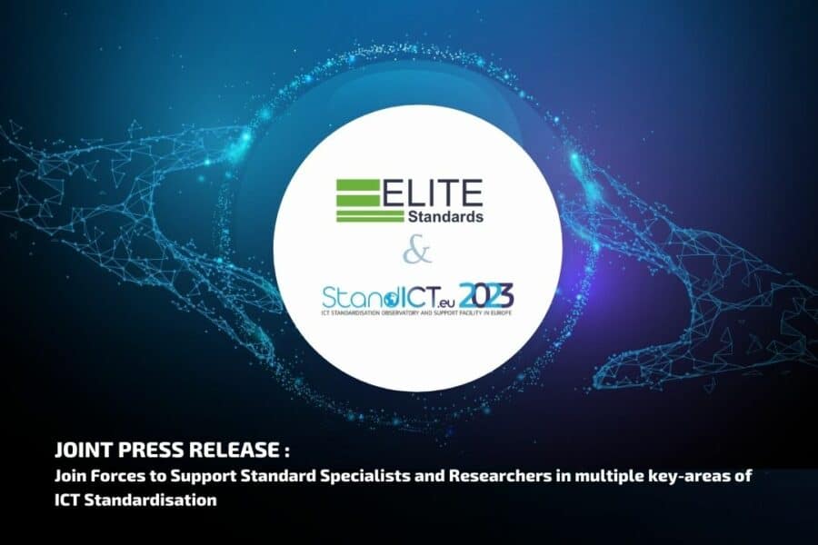 StandICT.eu 2023 & ELITE-S Join Forces to Support Standard Specialist and Researchers in multiple key-areas of ICT Standardisation